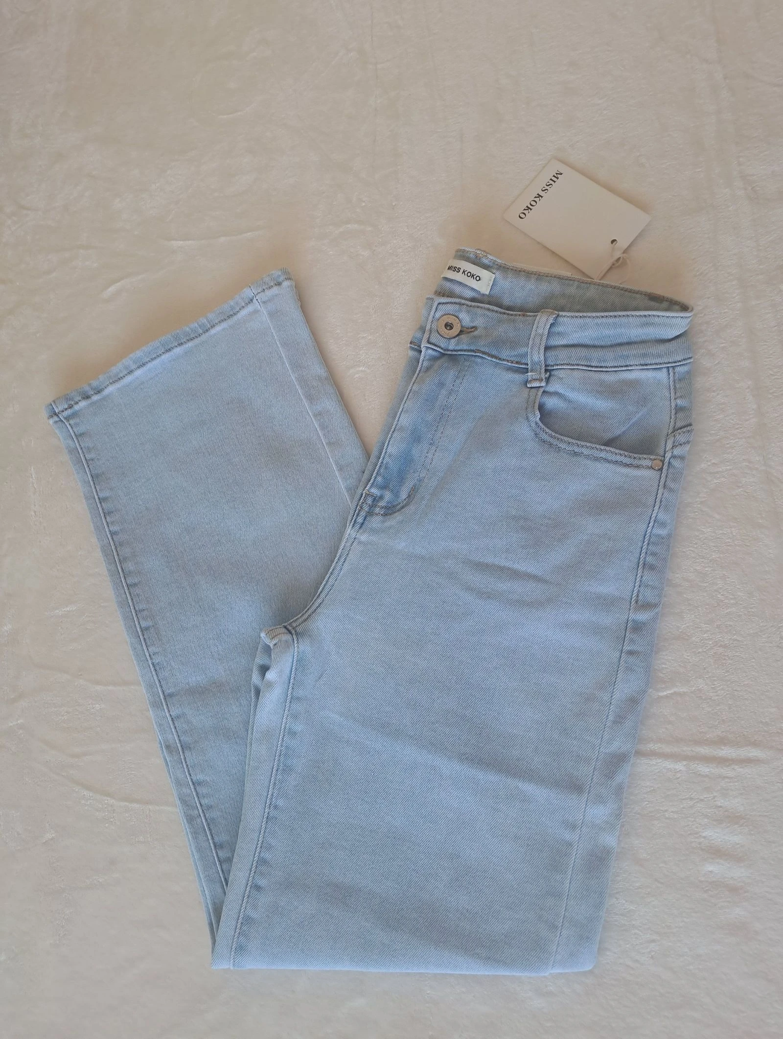 Premium Wide-Leg Jeans • High Waist • Size 40 • Trendy Fit – photo 3
